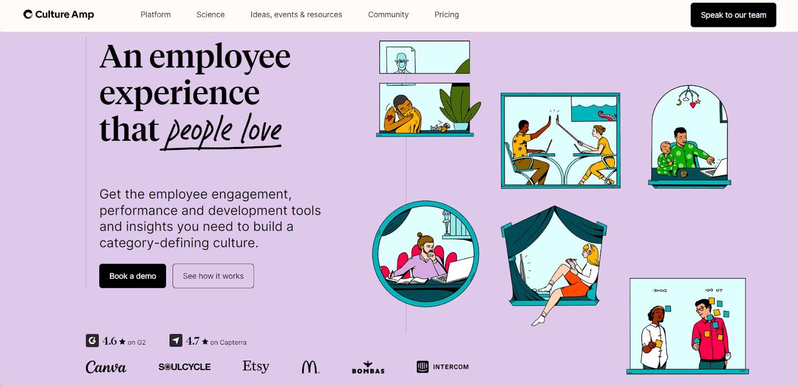 Culture-Amp-homepage