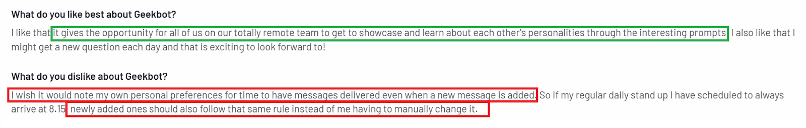 Geekbot-user-review