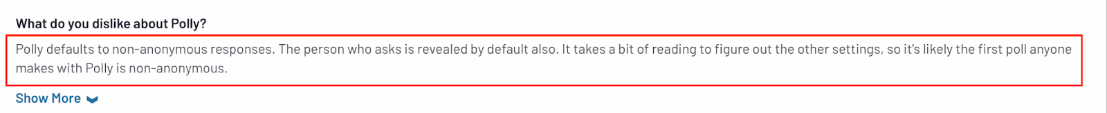 SimplePoll review on G2