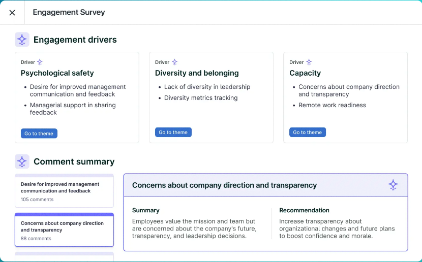 Lattice Engagement Survey