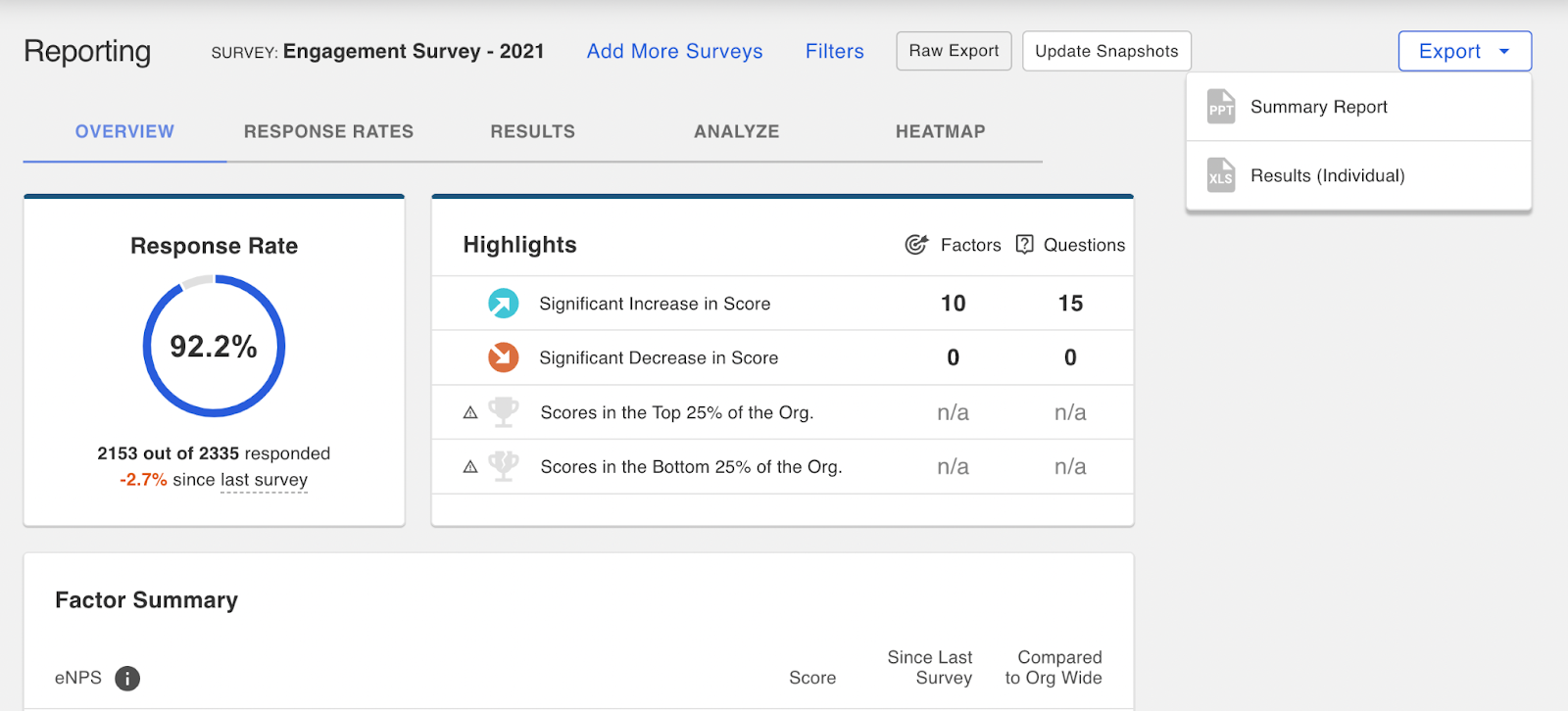 Survey-dashboard