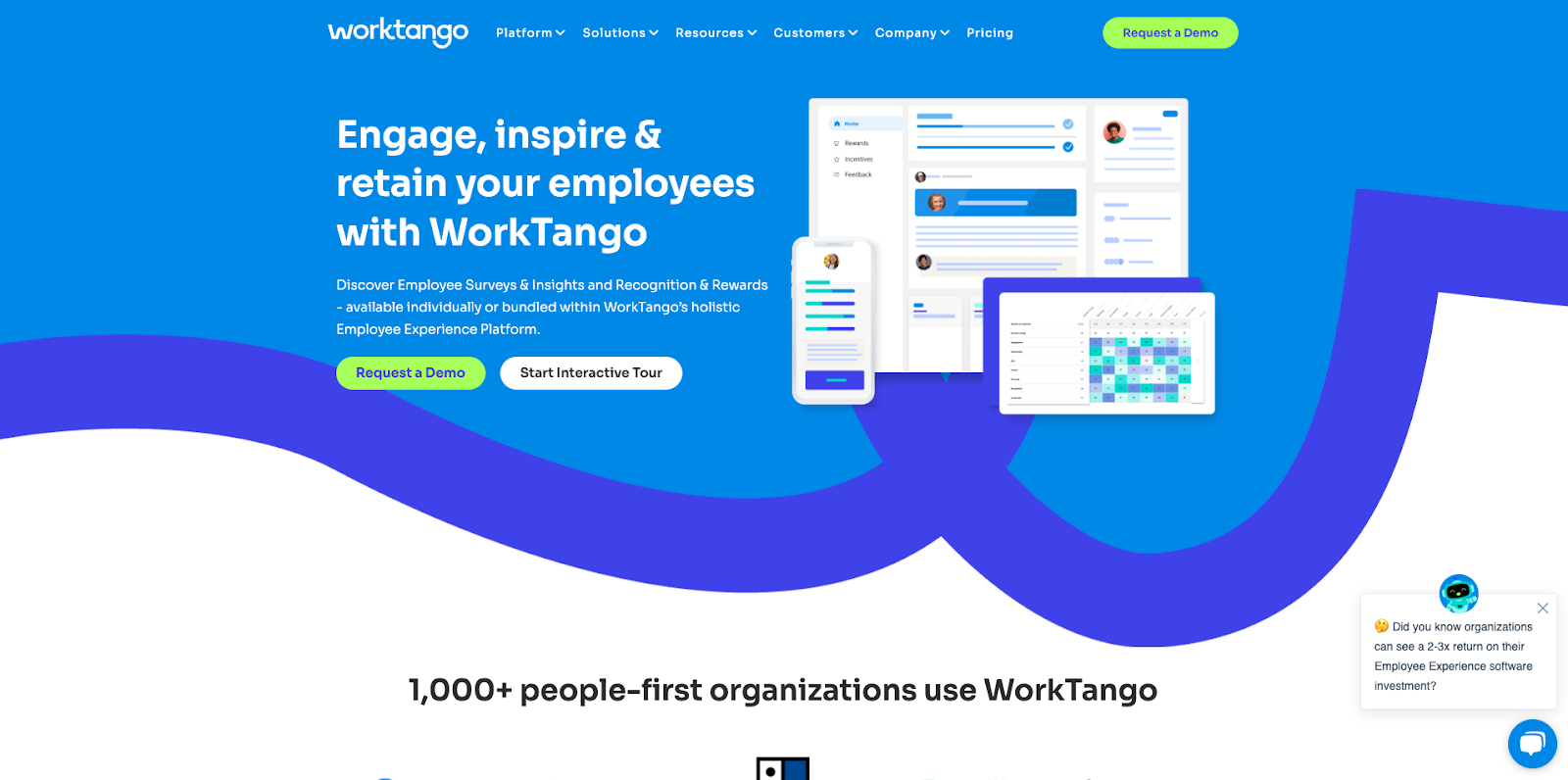 Worktango-Homepage