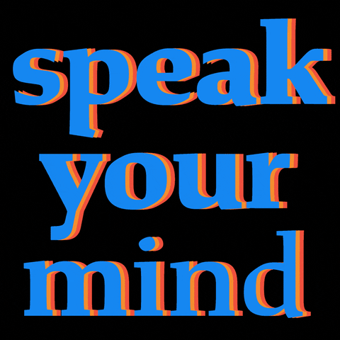 Speak Your Mind